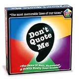 Don't Quote Me