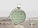 Ginny Weasley Quote Necklace - Harry Potter Jewelry and Necklace Gifts