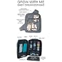 Grow With Me Baby Organizer Bag in Black & Multi