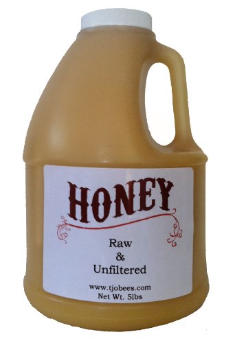 5 Lbs Raw & Unfiltered Honey