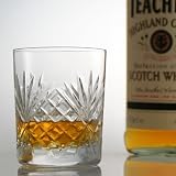 Richmond Hand Cut Lead Crystal Small Whisky Tumbler