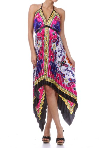 Women's Sexy Silky Adjustable Bridesmaids Pleated Long Spring Summer Maxi Evening Dress