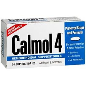 CALMOL 4 SUPPOSITORIES 24 EACH