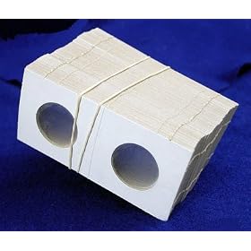 100 2x2 Cardboard Coin Holders SMALL DOLLARS