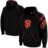 MLB adidas San Francisco Giants Toddler Home Run Pullover Hoodie - Black (3T)