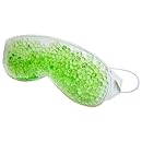 Swissco Spa Bella Soothing Gel Bead Eye Mask Hot or Cold Relief, Small