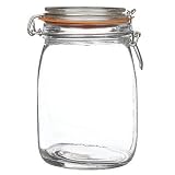 Food Preserving Glass Lever Arm Jar 700ml