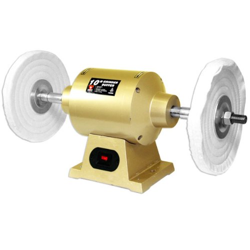 Neiko 2.35 Amp 6Inch Bench Grinder Buffer with 2 Buffering Wheels For