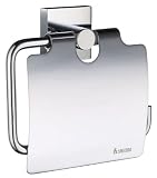 Toilettenpapierhalter mit Deckel HOUSE glänzend von SMEDBO