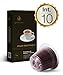 Nespresso®* Compatible Coffee Capsules $0.49/Nespresso®* Compatible Pod: 10 Etiopia Blend Forte (Int. 10)