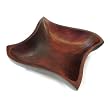 Handmade Decorative Mango Wood Platter / Tray With Flowing Curves Design