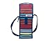 PackIt Freezable Wine Cooler Bag with Zip Closure, Cali Stripes