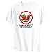 T-Shirt Mens White don't feed the muestra Instruments