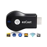 PHROG7 Universeller HDMI Stick Full HD Streaming Media Player EZCast Miracast/WiFi/DLNA/AirPlay für Tablet, Smartphone, Notebook