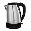 Russell Hobbs 17874 1.7 L Brushed Belmont Kettle in Stainless Steel with Concealed 3 kW Element