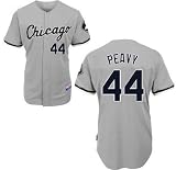 Jake Peavy Jerseys Chicago White Sox #44 Peavy Grey Jersey (XXXL/56)