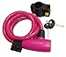 Raleigh pink coil lock