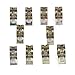 10 x 12mm Spring Clip Fuel Hose Line Water Pipe Air Tube Clamps Fastener