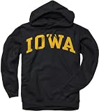 Iowa Hawkeyes Black Arch Hooded Sweatshirt