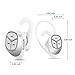 Bluetooth Headset, Gaoye T9 Wireless Bluetooth V4.1 Headphones / Earbuds / Earphones / Earpieces HD Stereo with Microphone - Noise Cancelling for IOS, Android Cell Phone and Bluetooth Devices (Sliver)