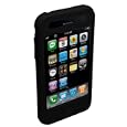 Sumajin INK Silicon Case for iPhone 3GS（Black）[SM-SIL3GS-BK]