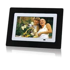 TeckNet 7" Widescreen Digital Photo Frame - With MP3/MP4 Feature, Speaker and Remote Control