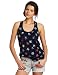 Lucky Brand Women's Americana Music Festival Tee, American Navy, Small