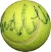 Bud Collins autographed Tennis Ball