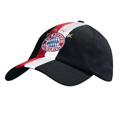 Baseballcap Black Logo Stripes