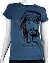 Pirates of the Caribbean Women's Dip Dyed Jack Sparrow Head Shot Screen Tee