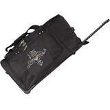 Denco Sports Luggage Florida Panthers 27" Rolling Duffel (Black)