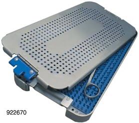 MediTray Micro Case/Tray with Lid (1 inch high), 6-4/5 x 11-3/5 x 1-7/10 inches