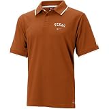Nike Texas Longhorns Burnt Orange Classic Dri Fit Short Sleeve Polo