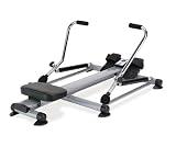 Carl Lewis Fitness Rudergeraet ROM50 Compact Rower, Silber, 125x80x15