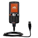 Klassisches USB Kabel f�r Sony Ericsson W810 W810i mit Hot Sync und aufladen Einsatzm�glichkeiten - von Gomadic mit TipExchange Technology