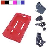 (4 in 1 Combo) Silicone Skin Case for Microsoft Zune + Armband + Car Charger + Travel Charger for Microsoft Zune (Many Color Available).