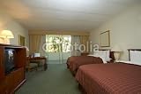 Wallmonkeys Peel and Stick Wall Decals - Hotel Room with Office - Removable Graphic