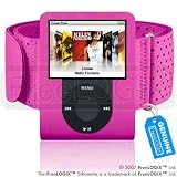 FreeLogix - Armband for Apple iPod Nano 3rd Generation 3G - Hot Pink