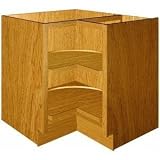 BASE CABINET DIAGONAL 36 OAK