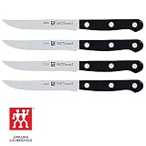  : Henckels J A 4 Piece Black Stamped Steak Knife Set 39123-000
