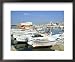 Fishing Boats in the Fishing Harbour, Tyre (Sour), Lebanon, Middle East Places Framed Art Poster Print by Gavin Hellier, 22x18