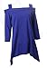 Lolichy Women Cold Shoulder Top Black 3/4 Sleeve Tunic Tops Tank