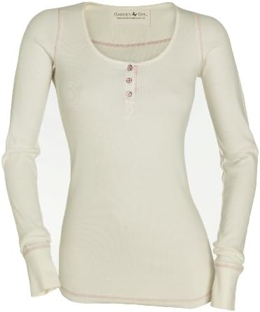 Garden Girl USA Long Sleeve Top, X-Small, Natural White