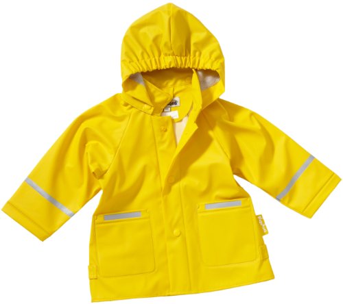 Produkt-Bild: Playshoes Unisex - Baby Regenbekleidung 408638 Regenjacke Basic, Gr. 74, Gelb (12 gelb)