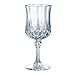 Cristal d'Arques Longchamps Crystal Stemware Wine Glasses, Set of 4