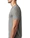 YogaColors Men's Unisex Short Sleeve Jersey V-Neck Pocket Tee T-Shirt XS to 3XL Heather Grey