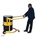 Wesco 272404 Value Drum Carrier and Dispenser with Polyurethane Wheels and Casters, 800 lbs Load Capacity