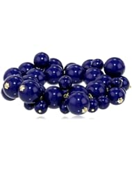 Kenneth Jay Lane Jade Bead Cluster Stretch Bracelet, 9"