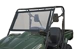 Classic Accessories QuadGear UTV Windshield (Black, Medium, Fits Kawasaki 2500/3000 and Polaris Ranger)