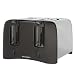 Proctor Silex 4-Slice Toaster - Black/ Chrome (24608)